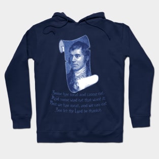 The Selkirk Grace Burns Night Supper Poem Hoodie